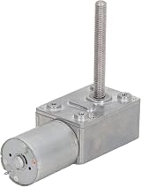 AMONIDA DC Gear Motor M6 Self-Locking Worm Gearbox 12V 1RPM for Printers view 5