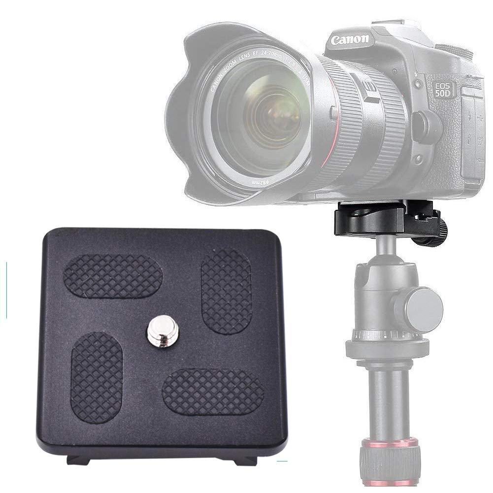 BESLIME Quick Release Plate Universal Quick Release Plate for Tripod Ball Head Camera