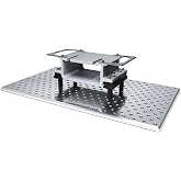 Phrozen 15" Building Plate for Sonic Mega 8K S LCD 3D Printer, Silver Color, All-Aluminum Material, Frosted Laser Cut Surface