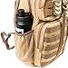 3VGEAR Outlaw II Gear Slinger Urban Sling Pack - 24L MOLLE Tactical Sling Bag Backpack with Hidden Pocket, Laptop Sleeve, and Hydration Compatibility - Rugged 600D Polyester - Olive Drab