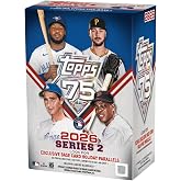 2026 Topps Series 2 Baseball Blaster Trading Card Box (3 Holiday Base Card Variations Per Box)