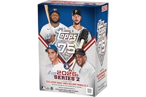2026 Topps Series 2 Baseball Blaster Trading Card Box (3 Holiday Base Card Variations Per Box)