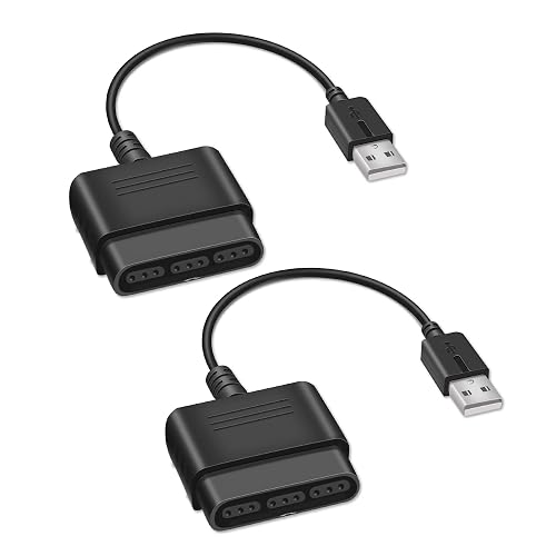 1:2 USB 2.0 Connector An USB Adapters/Converters Dual PS1/PS2 To USB ...