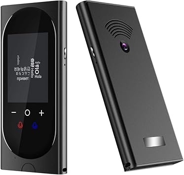 Tesiyi Mini Ai Dispositivo De Traductor Con Funcion De Traduccion De Camara 106 Idiomas Instantaneo Dos Vias Dispositivo De Traductor De Voz Cancelacion De Ruido Amazon Com Mx Electronicos
