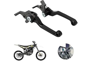 BAOUFF Brake Levers for Surron Ultra Bee,Adjustable CNC 6061 Aluminum Handle Brake Levers Replacement for Electric Dirt Bike Sur Ron Ultrabee-Black