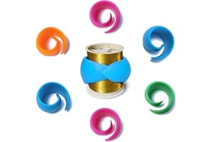 Hulameda 48 Pieces Thread Spool Huggers to Prevent Thread Unwinding and Keep Thread Tails Under Control