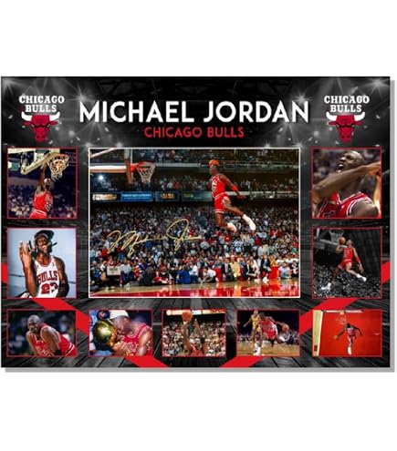 Amazon.com: Michael Jordan Poster Book Poster Book : Office Products