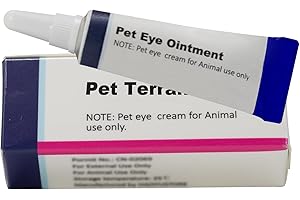 HAOYUSTORE Pet Eye Cream, Tube Eye Cream Suitable for Dog, Cat, Cattle, Horse, Sheep, Squirrel, Bird Fit for All Pets (3.5gr/1 Per Tube) 1 Pack