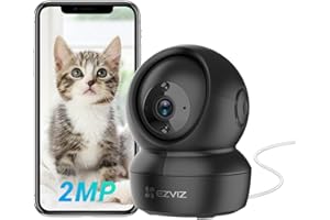 EZVIZ Security Indoor Camera Pan/Tilt 1080P, Smart IR Night Vision, Motion Detection, Auto Tracking, Baby/Pet Monitor, 2-Way 