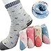 Yshare Women's Super Thick Crew Soft Wool Winter Comfortable Warm Socks (Pack of 3-5), One Size (5-9), Multicolor