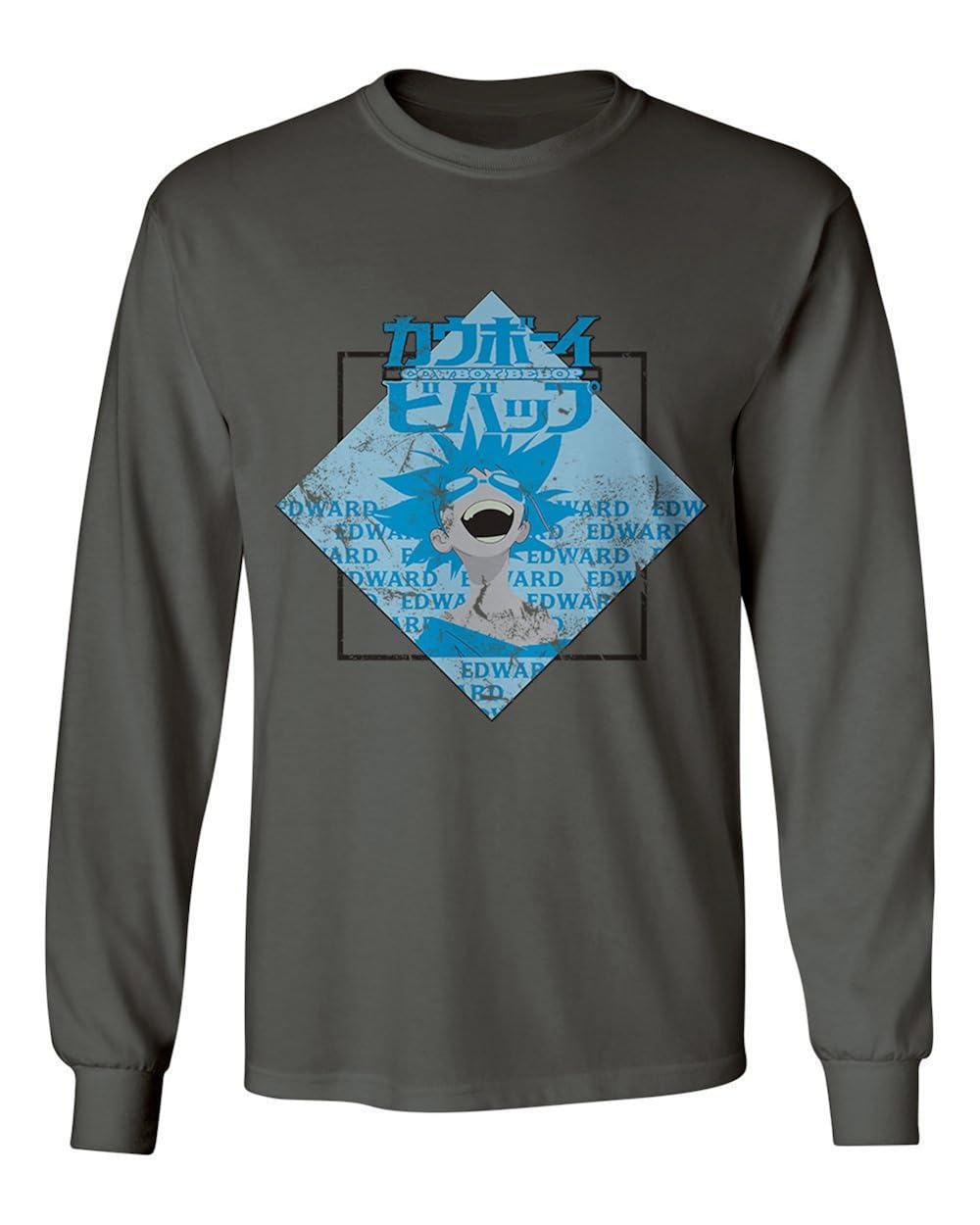 New Graphic Manga Edward Novelty Tee Bebop Anime T Shirt 1558 Jznovelty