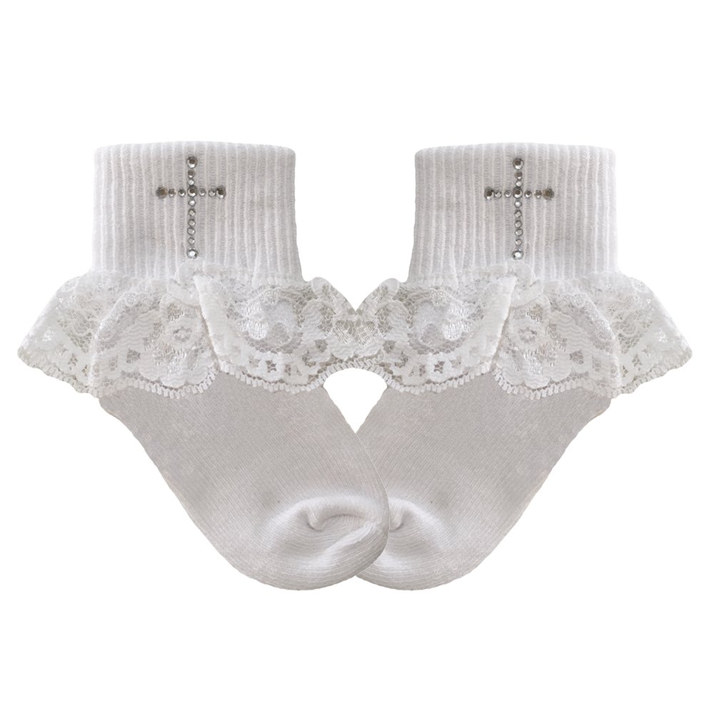 Country Kids Calze Bambina - Morbide In Cotone, Nylon Ed Elastan, Tinta Unita, Varie Taglie