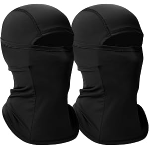 2PCS Cooling Balaclava Full Face Mask, Summer UV Face Cover Sun Protection | Mens Face Mask with UPF50+ Protection, Lightweig