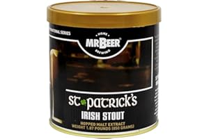 Mash King St Patrick's Irish Stout 2 Gallon Homebrewing Craft Beer Refill Kit Intended For Use With Mr Beer Complete Beer Mak
