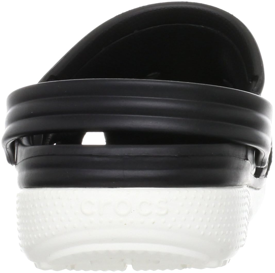 crocs duet men clog in black