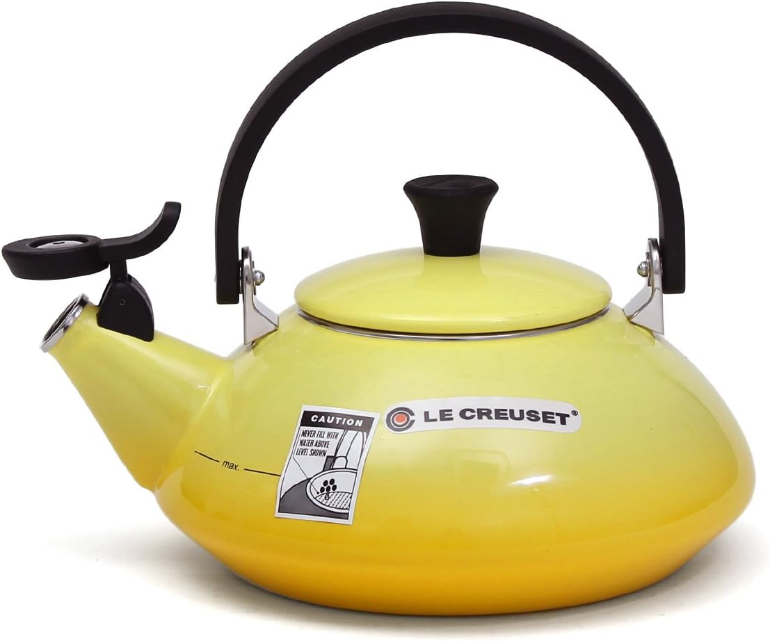 Amazon｜[ ル・クルーゼ ] Le Creuset やかん ゼン ケトル 1.5L Zen Kettle 湯沸し ホーロー インテリア デザイン 92009600000000 イエロー