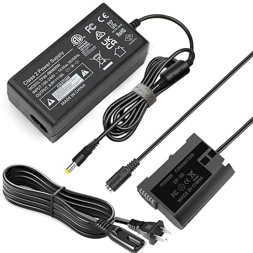 UORLEN EN-EL15c EP-5B Dummy Battery Power Connector EH-5b AC