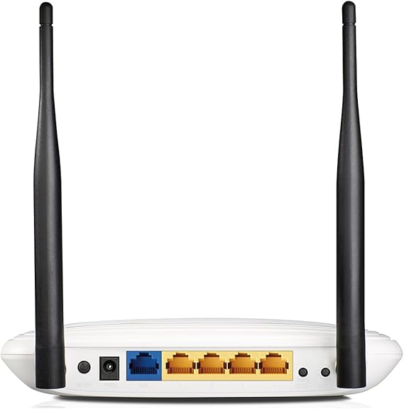 Tp Link Tl Wr841nd Wireless N300 Home Router 300mpbs Ip Qos Wps Button 2 Detachable Antennas Electronics Amazon Com