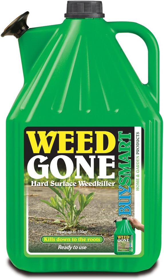 Buysmart Products 5L Weed Gone Ready To Use in Its Own Unique Watering Can Amazon.co.uk Garden