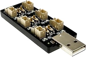 1S LIPO Battery USB Charger 3.7v-4.2v 6-in-1 Charger for EMAX Tinyhawk Blade Inductrix Tiny Whoop Inductrix FPV Plus Battery 