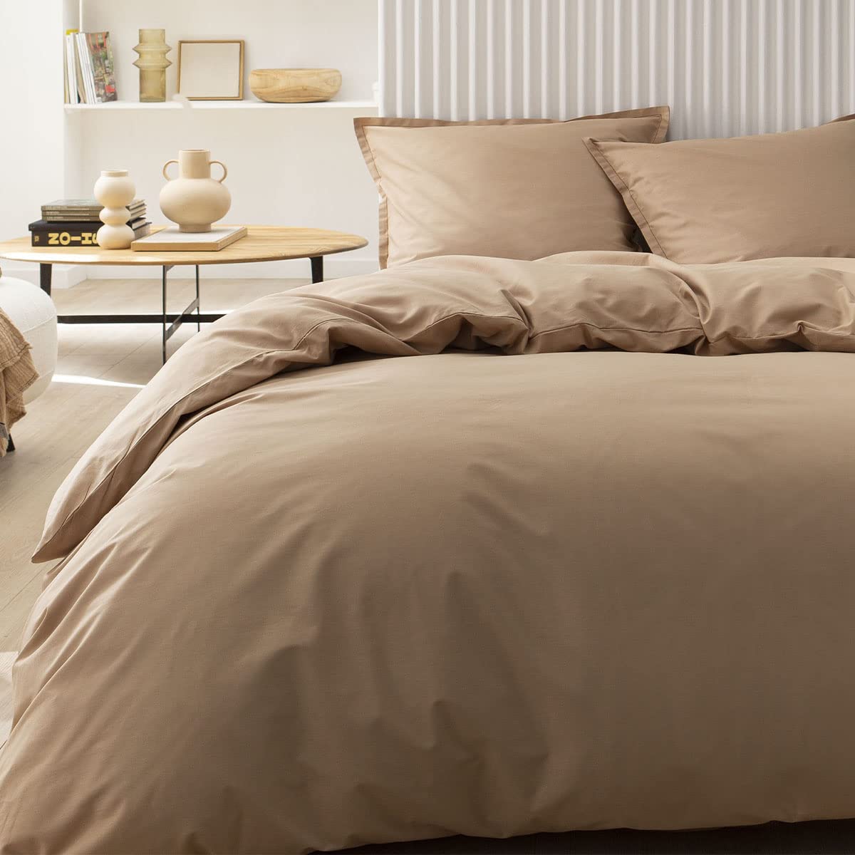 Essix Plain Cotton Duvet Cover 140 x 200 cm