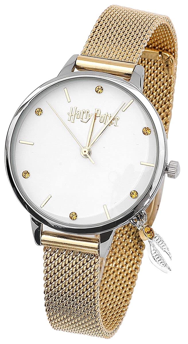 Harry Potter Golden Snitch Charm Watch Embellished with Swarovski® Crystals by The Carat Shop