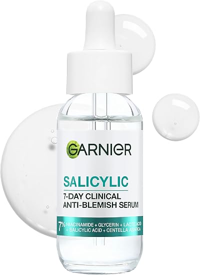 Garnier Pure Active Salicylic 7-Day Clinical Anti-Blemish Serum 28ml
