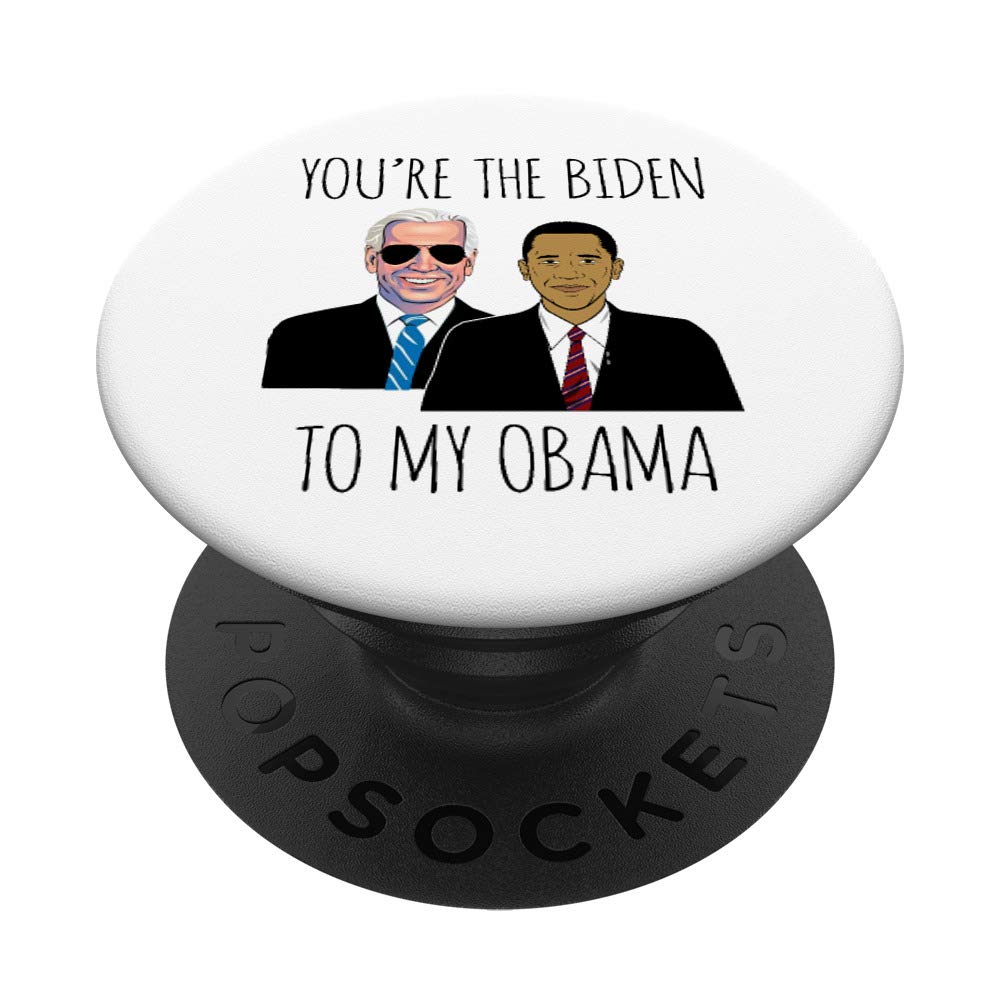 Obama Biden Democrat Barack Joe Friendship Political Gift PopSockets Swappable PopGrip