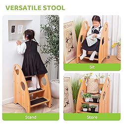 StrongTek Toddler Step Stool for Kitchen and