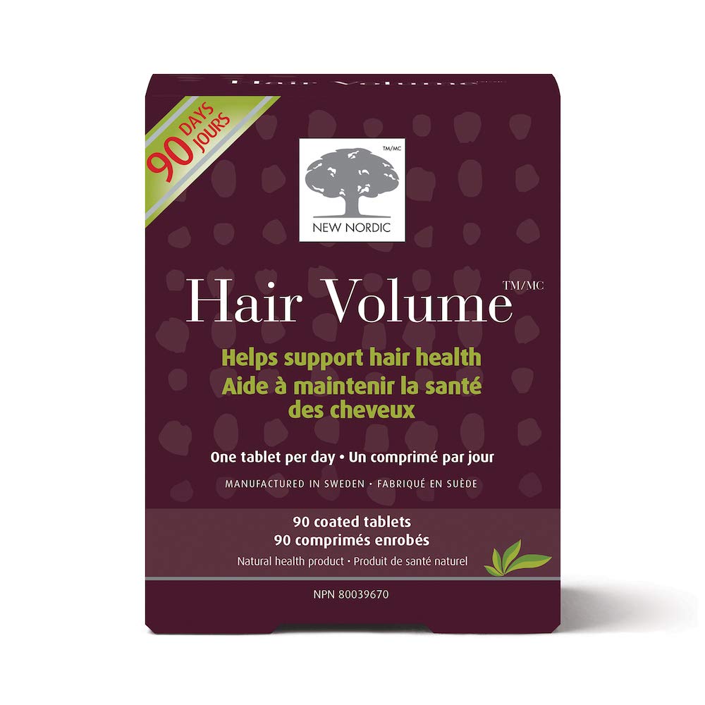 New Nordic Hair Volume Gummies 60 Count Hair Growth Supplement With Biotin #zinc #for #hair #growth