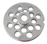 #12 Meat Grinder Plates with Hubs - Cozzini Cutlery