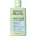 Garnier Fructis Hair Filler + Hyaluronic Acid Moisture Repair Sulfate-Free Conditioner, for Curly and Wavy Hair, up to 15X Mo
