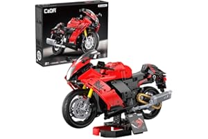 CaDA Suzuki Hayabusa Motorbike 1:6 Brick Model 1043pcs C64051W
