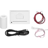 Hyuduo 58mm Thermal Receipt Printer Embedded Micro USB TTL Serial Port 5-9V with Paper Support for POS Systems