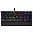 Corsair Vengeance K70 RGB LED Mechanical Gaming Keyboard, Cherry MX Red (CH-9000063-NA)