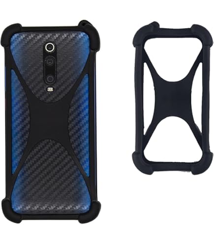 Coque Silicone Pare-chocs Pour Emporia SMART.2 - Housse De Protection Noire - K-S-Trade