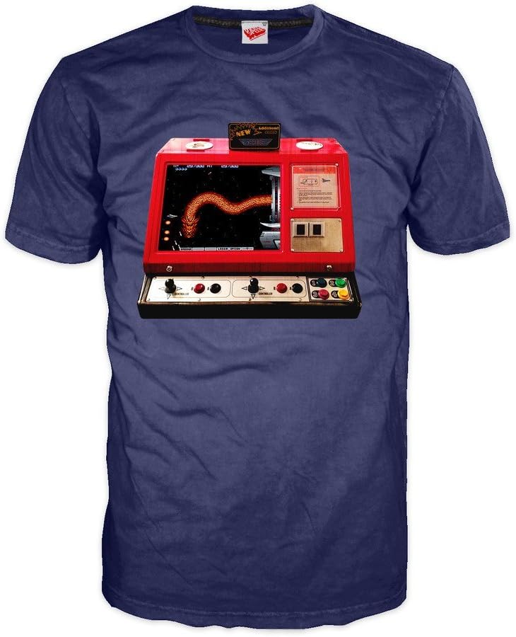 Gradius Arcade Boss Dragon Official Men's T-Shirt (Navy)