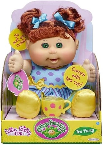 red cabbage patch doll
