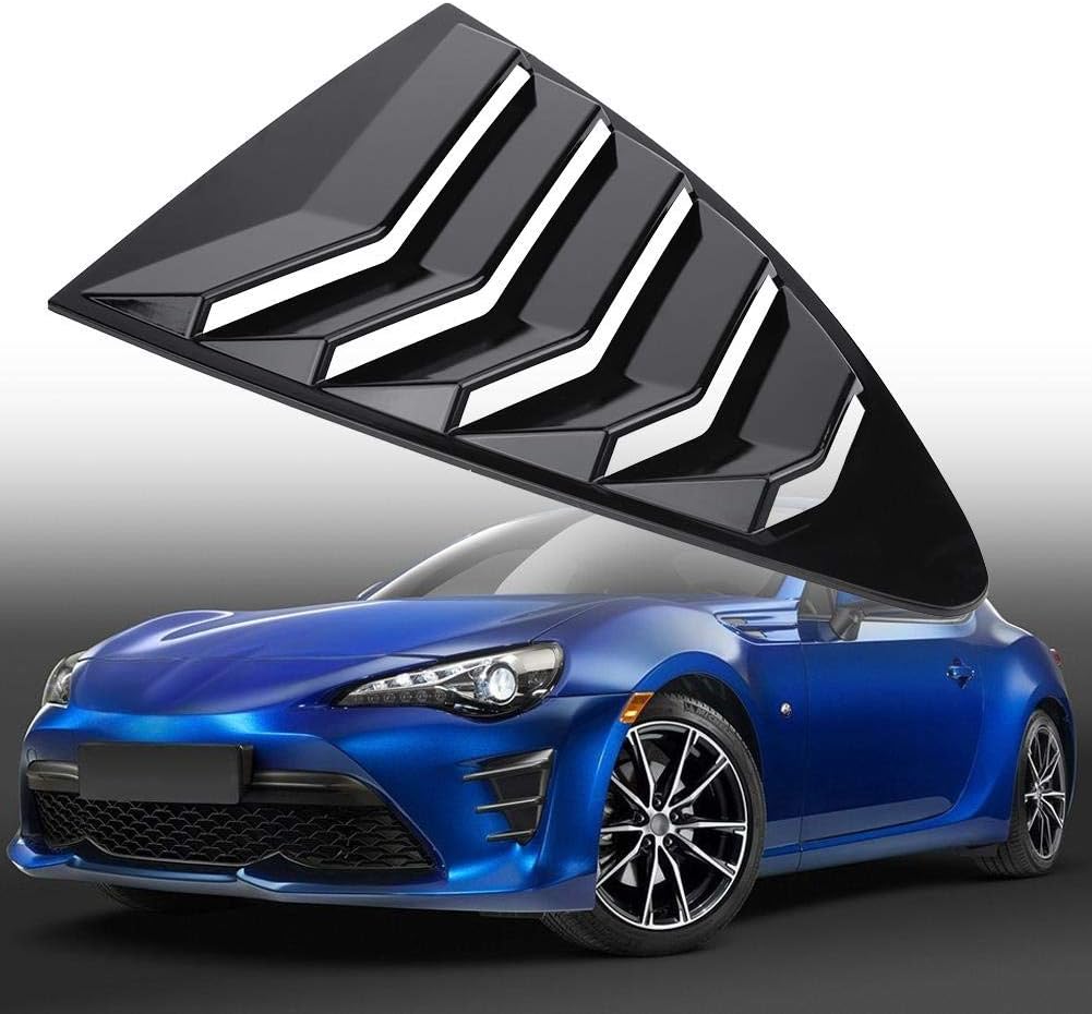 Window Louvers Window Louver,1 Pair of Side Window Louver Vent Cover