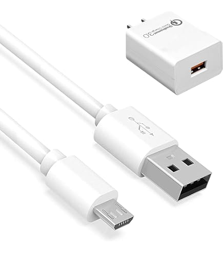 Amazon.com: 6ft Long USB to Micro-USB Replacement Charger Cable