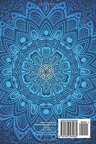 Gratitude Journal 365 Days Of Gratefulness Blue Mandala - 