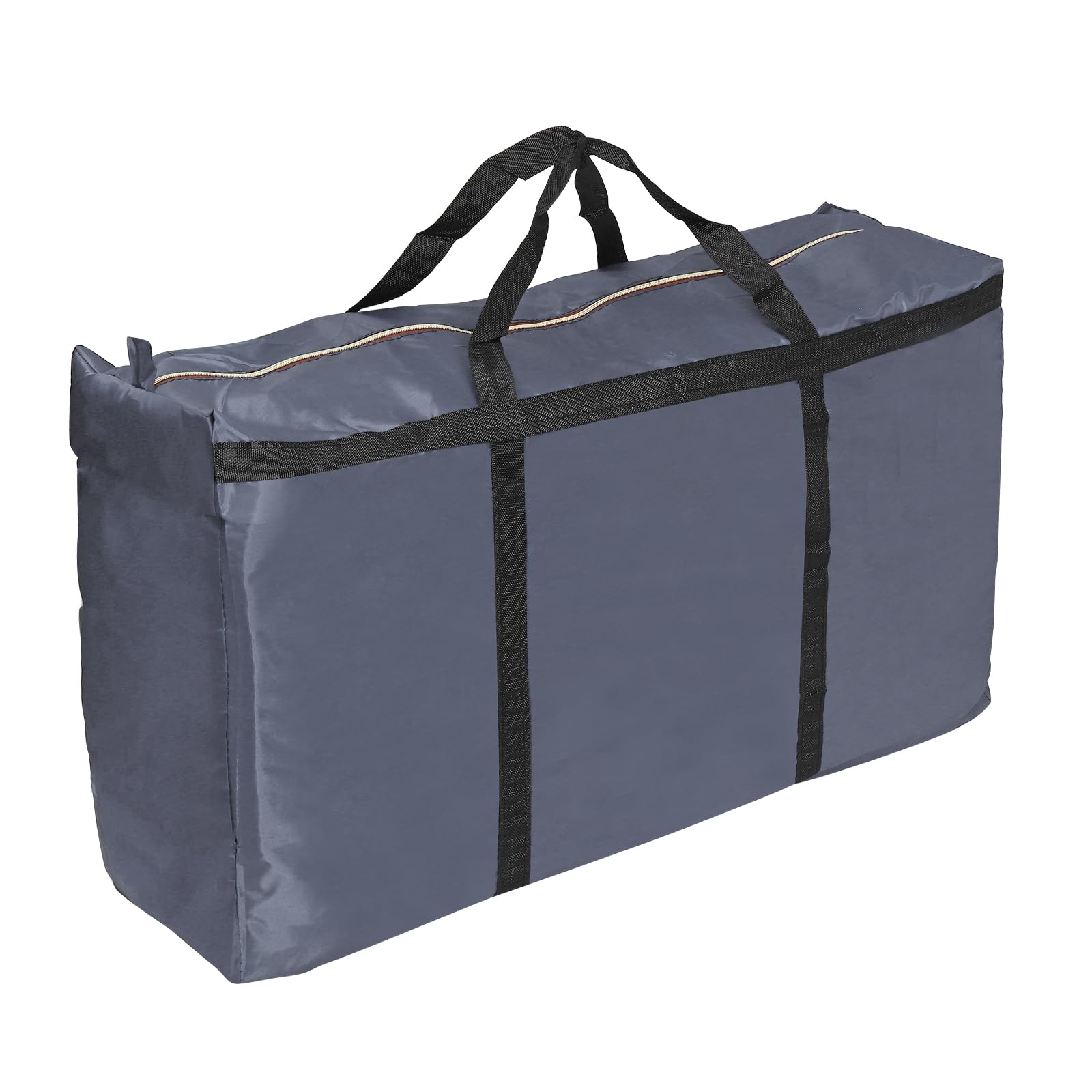 PATIKIL 35" Extra Large Moving Bag for Travel, 210D Oxford Waterproof Storage Bag with Double Zippers Duffle Bag for Storage Packing Home Traveling Camping, Gray (35"x10"x21")