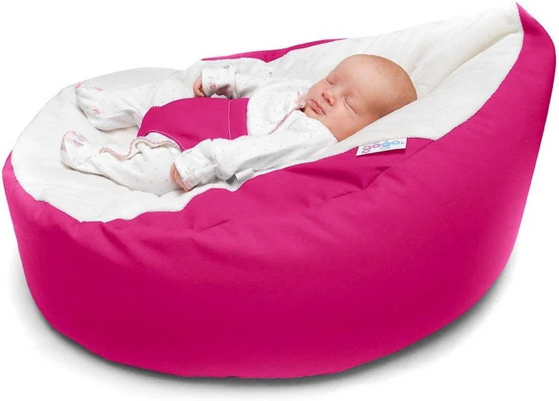 Fuscia Pink Luxury Cuddle Soft Gaga Baby Bean Bags