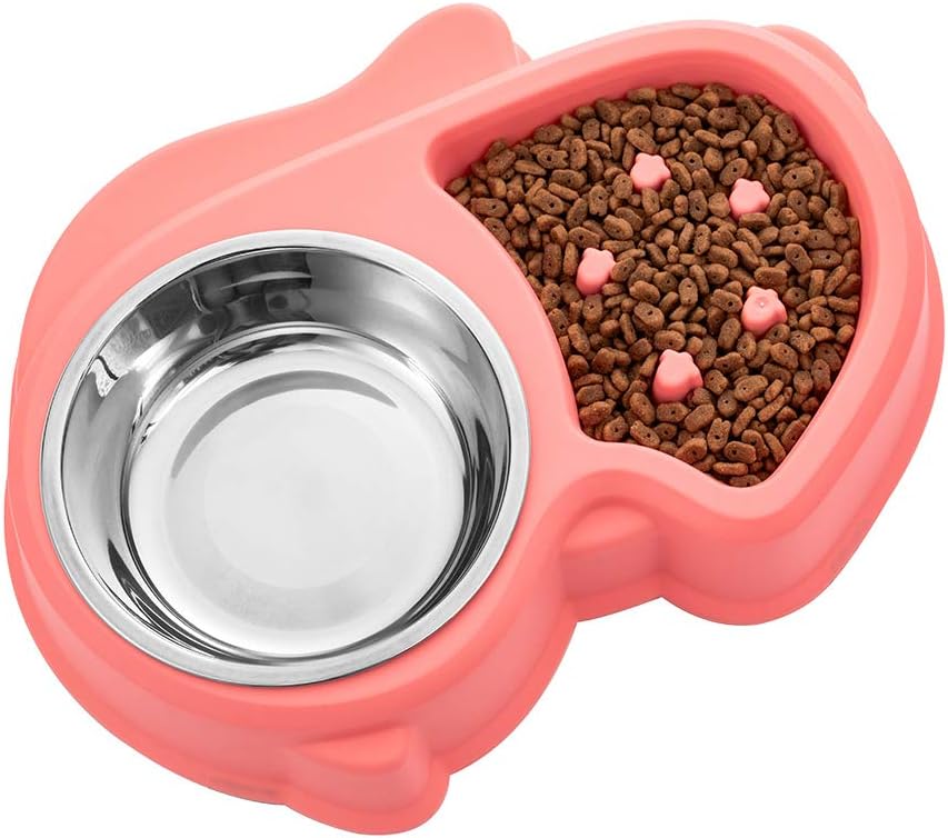 Amazon Com Flymoqi Slow Feeder Bowl For Small Animals Pet Supplies