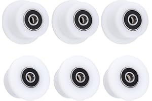 uxcell Nylon Machined Wheels/Rollers Gym Replacement Wheels Fits for Total Gym Accessories Part with Bearings Through Hole