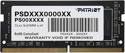 Patriot Signature 8GB DDR4 RAM 2666MT/s CL19 SODIMM Laptop Memory Module
