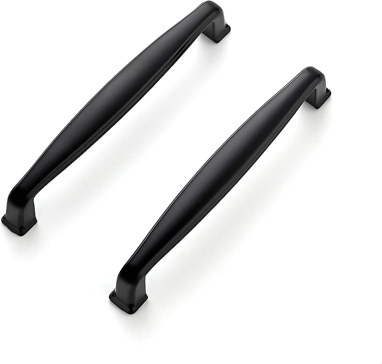 Ravinte 15 Pack 5 Inch Kitchen Handles Matte Black Pulls Black Drawer Pulls