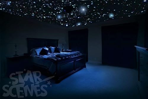 Amazon Com Home Theater Ceiling Star Decals Designed To Glow