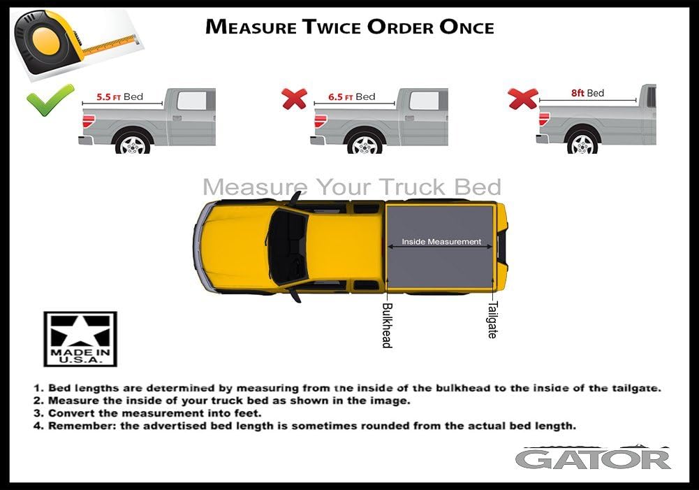 Amazon Com Gator Hr1 Hard Roll Up Fits 2015 2019 Ford F150 5 5 Ft Only Aluminum Roll Up Tonneau Truck Bed Cover Fits 1597754 Made In The Usa Automotive
