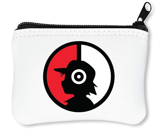 Poke Ball Portrait Pokemon Reißverschluss-Geldbörse Brieftasche Geldbörse